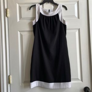 Black and white dress Size -10 Brand - Kim Rogers Great Condition